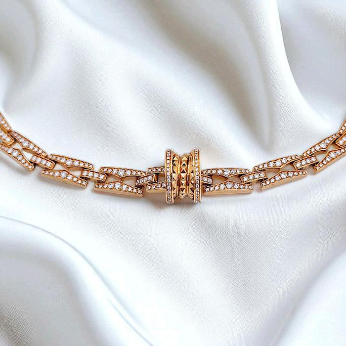 B.Zero Diamond Necklace 18K / Diamond Jewelry