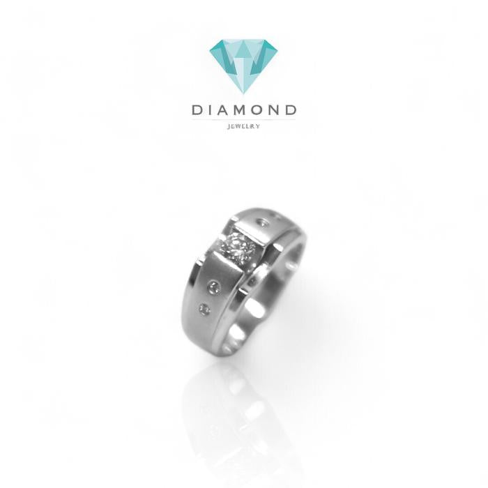 Diamond solitaire mens ring/ cincin Laki Berlian diamond solitaire