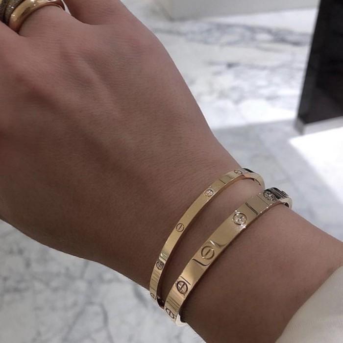 Love diamond/gold CRT bracelet love gold 18k-Diamond Jewelry