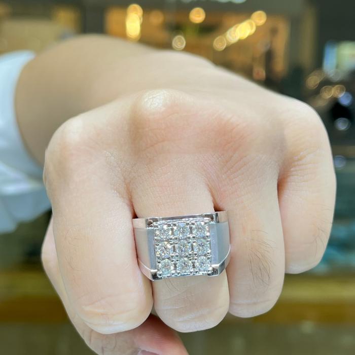 Men's Diamond Ring / Cincin Berlian Laki-laki / Diamond Jewelry