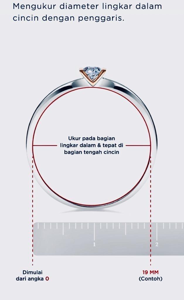 Flower Diamond Ring - Cincin Berlian - Diamond Jewelry -01010511