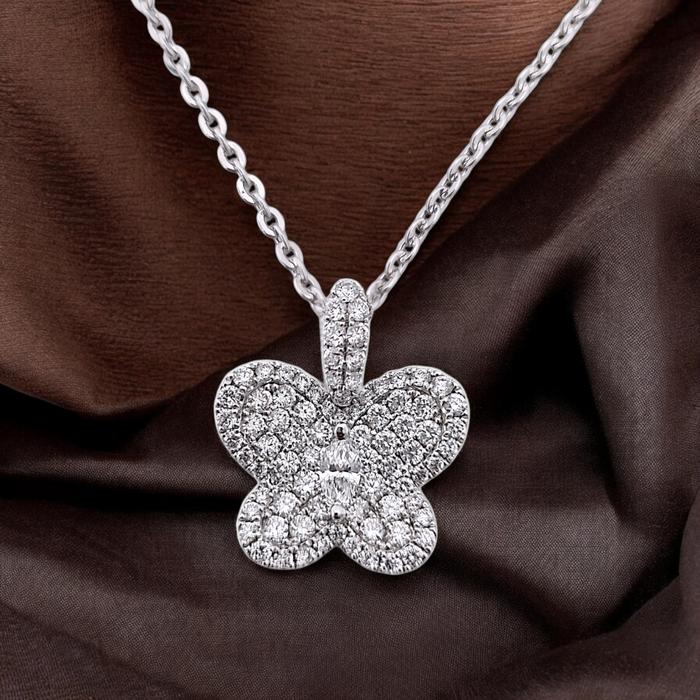 Butterfly Diamond Liontin / Diamond Jewelry