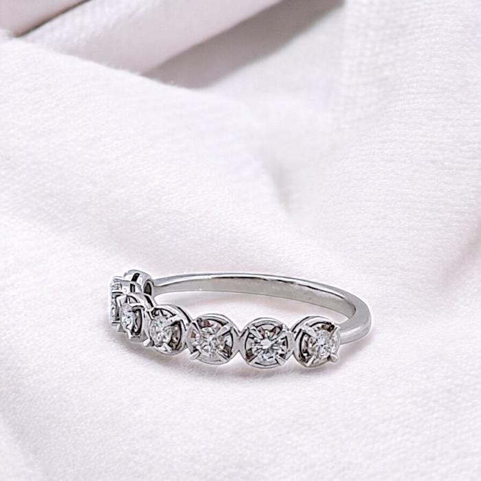 Listring Illusion tennis Diamond Ring 18K / Diamond Jewelry