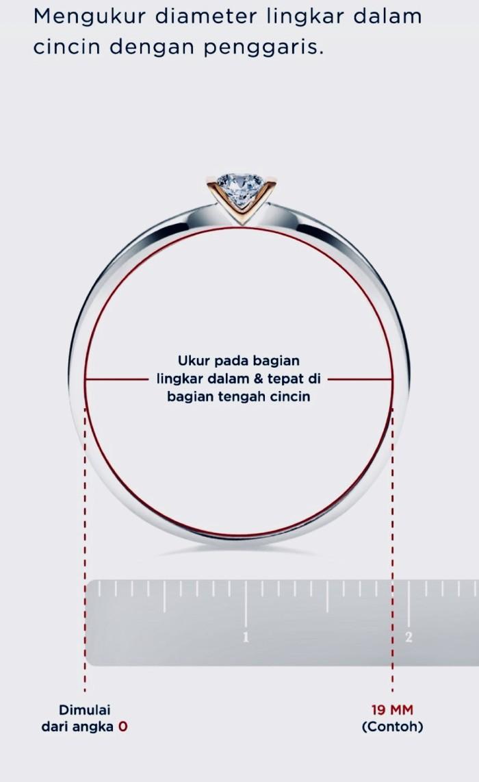 Eternal Diamond Ring - Cincin Berlian -Diamond Jewelry- 01030493
