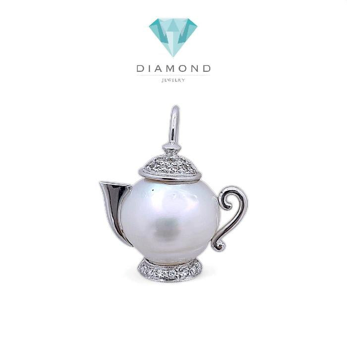 Liontin Had to Pearl Diamond 18K / Diamond Jewelry 6LMGT448WP