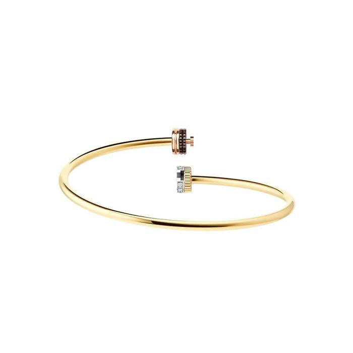 Quatre classic diamond 18k bangle bouch-Diamond Jeweley