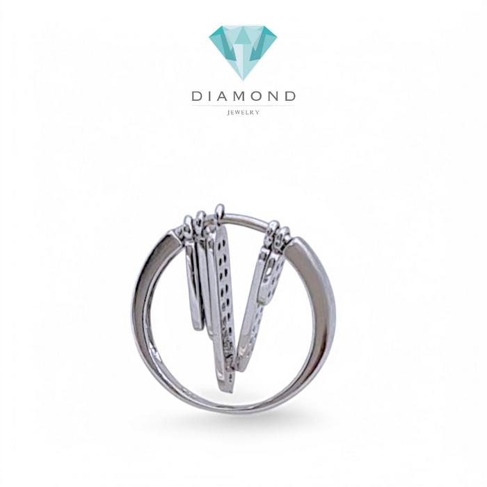 Ring Diamond Movable Fan 18K / Diamond Jewelry/ cincin Berlian kipas 18k