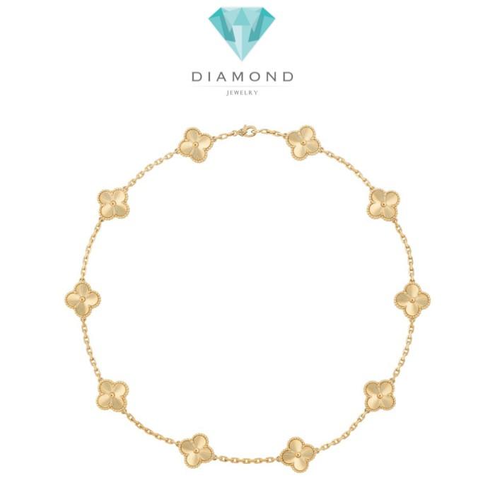 10 Clover necklace Fashion 18K Gold 10 clover