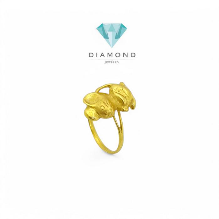 Cincin Mas Mouse 24K-Diamond Jewelry