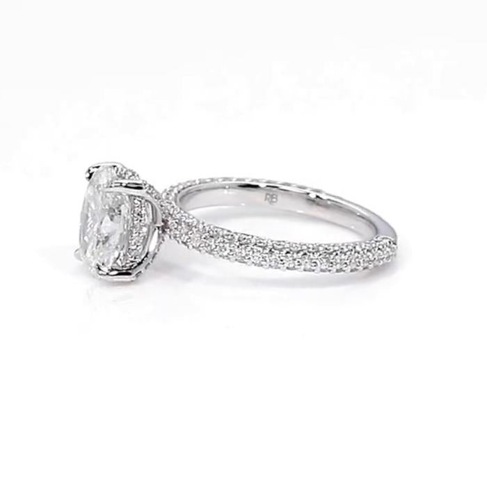 Diamond Ring Solitaire oval 0.8 GIA/ Diamond Jewelry