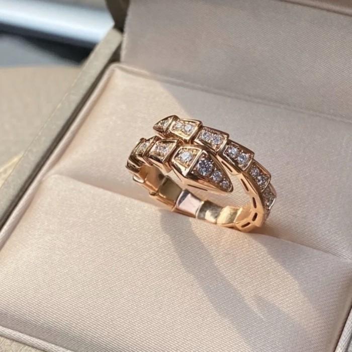 Cincin serpenti snake berlian 18k/diamond serpenti snake ring ulo 18k-Diamond Jewelry