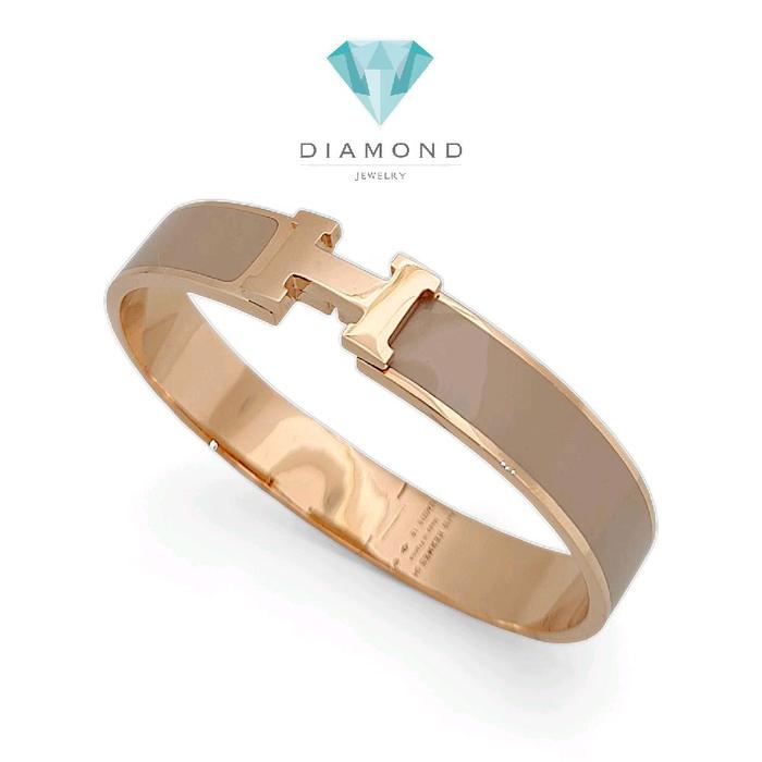 Click H Bracelet 18K / Diamond Jewelry 467GBD20000LS-HT