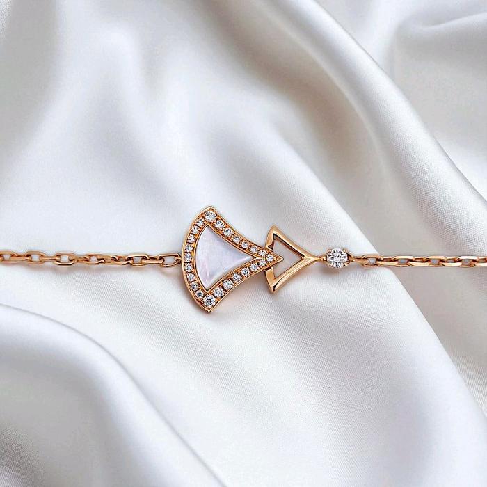 Diva's MOP Diamond Bracelet 18K / Gelang Diva's MOP Berlian 18K / Diamond Jewelry 20GBD10700RB