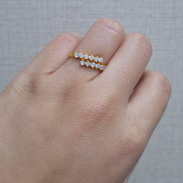 Cincin Mas Mata 23K-Diamond Jewelry