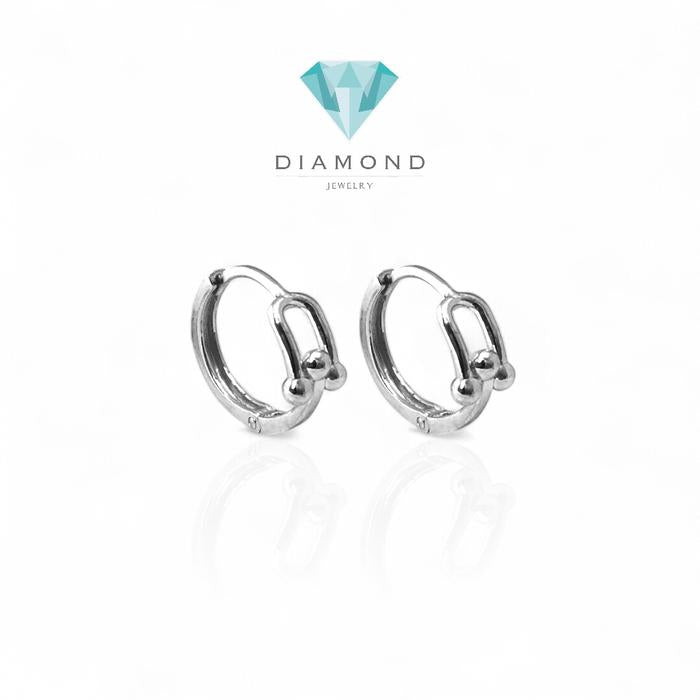 Anting Emas White Gold 750K Diamond Jewelry