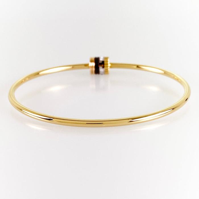 Quatre classic diamond 18k bangle bouch-Diamond Jeweley