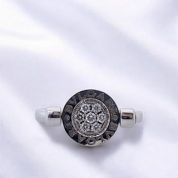 Flip onyx Diamond Onyx Ring 18K / Diamond