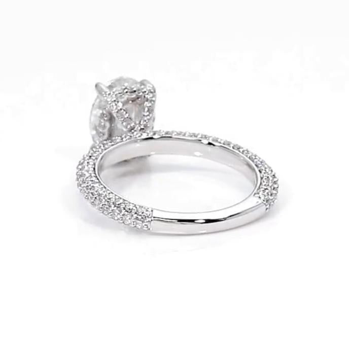 Diamond Ring Solitaire oval 0.8 GIA/ Diamond Jewelry