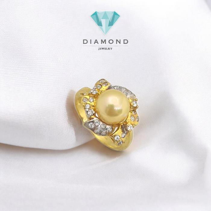 Cincin Mas Mutiara 23K-Diamond Jewelry