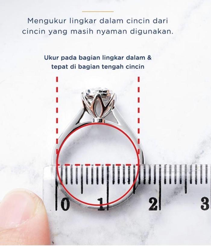Flower Diamond Ring - Cincin Berlian - Diamond Jewelry -01010511