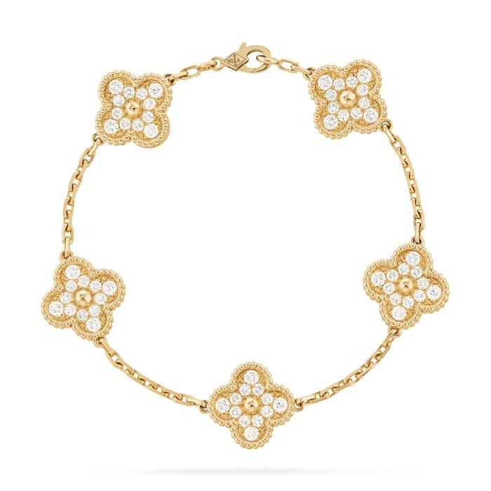 Clover diamond bracelet vc 18k Diamond Jewelry
