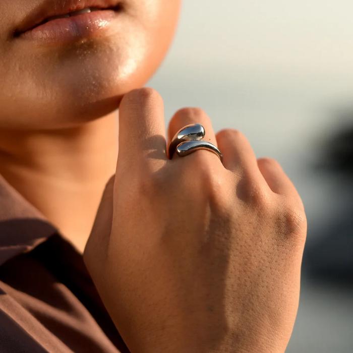Duotear Bottega 17k ring /cincin duotear Diamond Jewelry