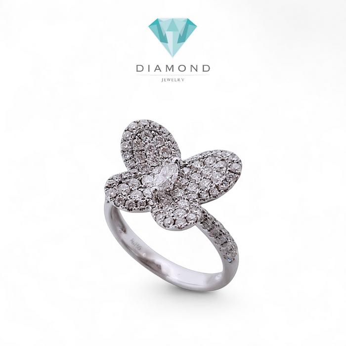 Butterfly Diamond Ring / Diamond Jewelry