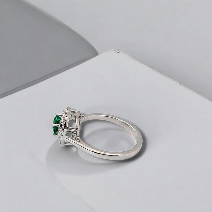 Love Emerald Ring / Cincin Emerald Berlian / Diamond Jewelry