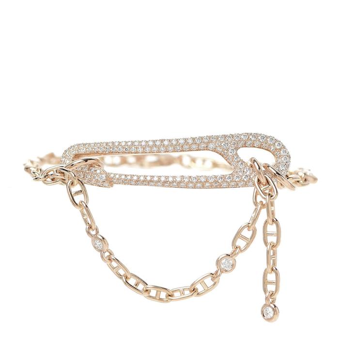 chain d ancher punk medium bracelet Diamond - Diamond Jewelry