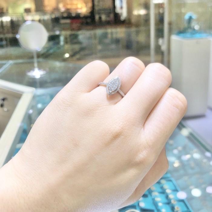 Cincin berlian marqis/ Diamond Marqis Ring/Cincin berlian wanita marqis - 18K-Diamond Jewelry
