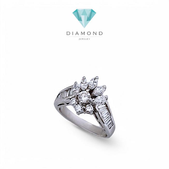 Cincin berlian mahkota 18k/Diamond Crown vintage Ring Diamond 18K / Diamond Jewelry