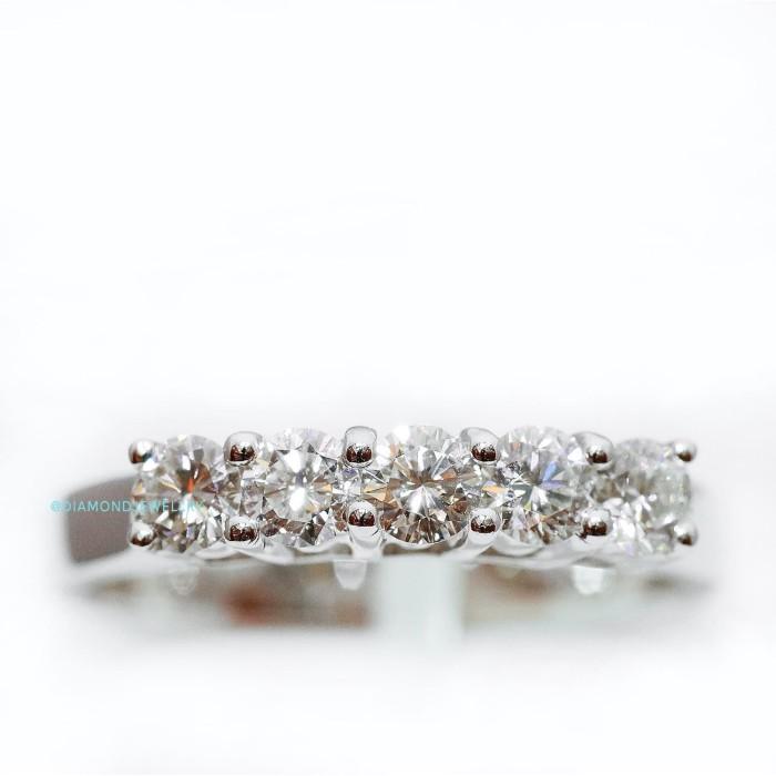 Diamond Ring - Cincin Berlian Tennis stacking-Diamond Jewelry