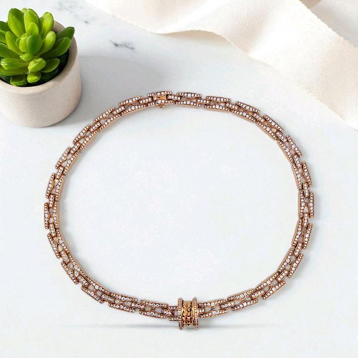 B.Zero Diamond Necklace 18K / Diamond Jewelry