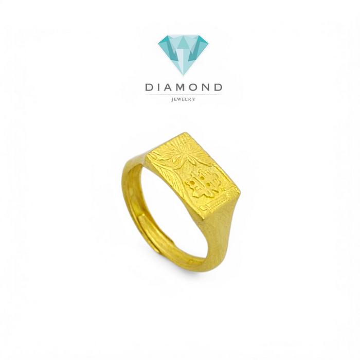 Cincin Mas Laki 24K-Diamond Jewelry