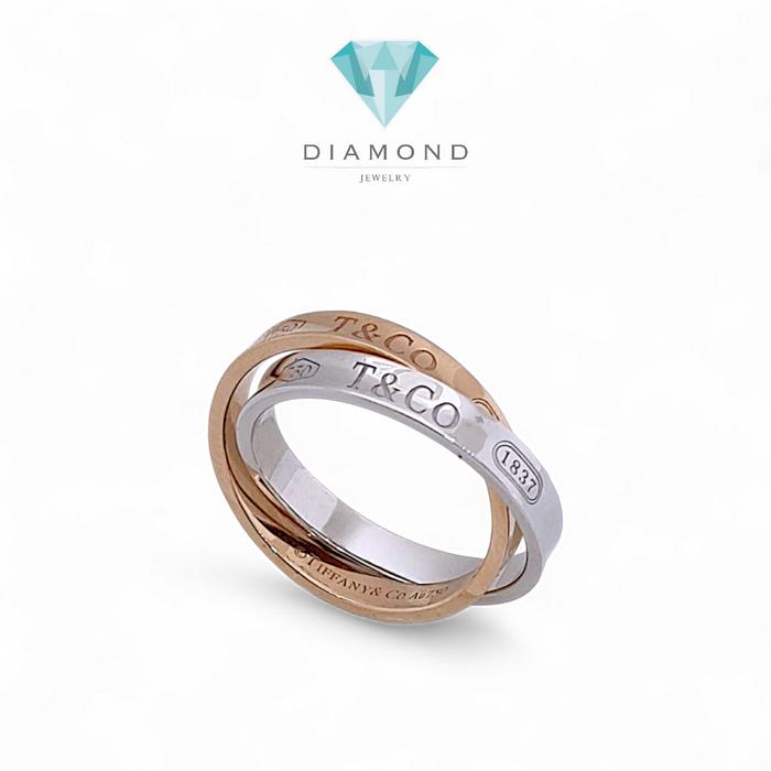 Interlocking trinity Ring 18K / Diamond Jewelry