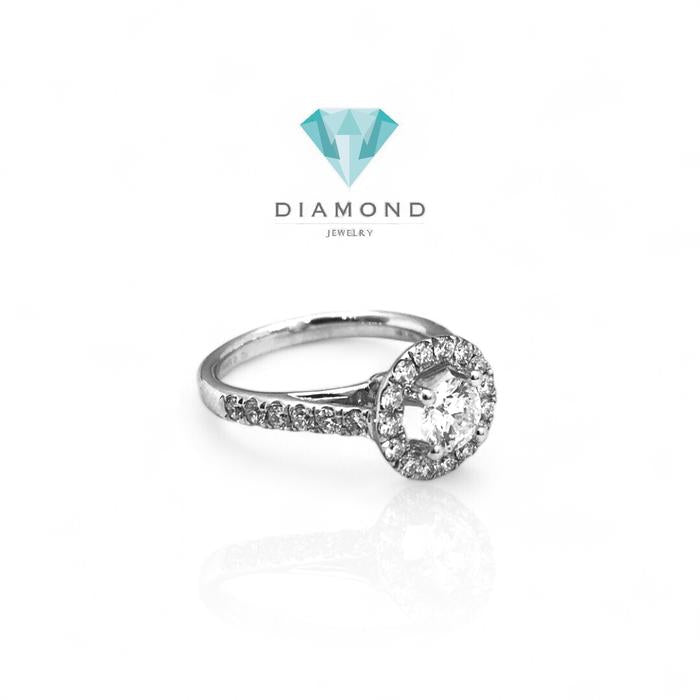 Diamond Ring 18K Diamond Jewelry