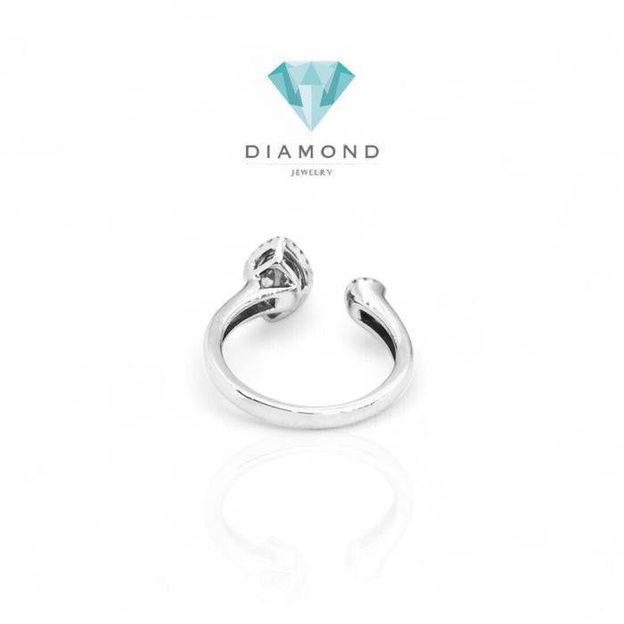 Cincin Diamond Duo marqui oval/ Diamond ring duo oval marqui 18k