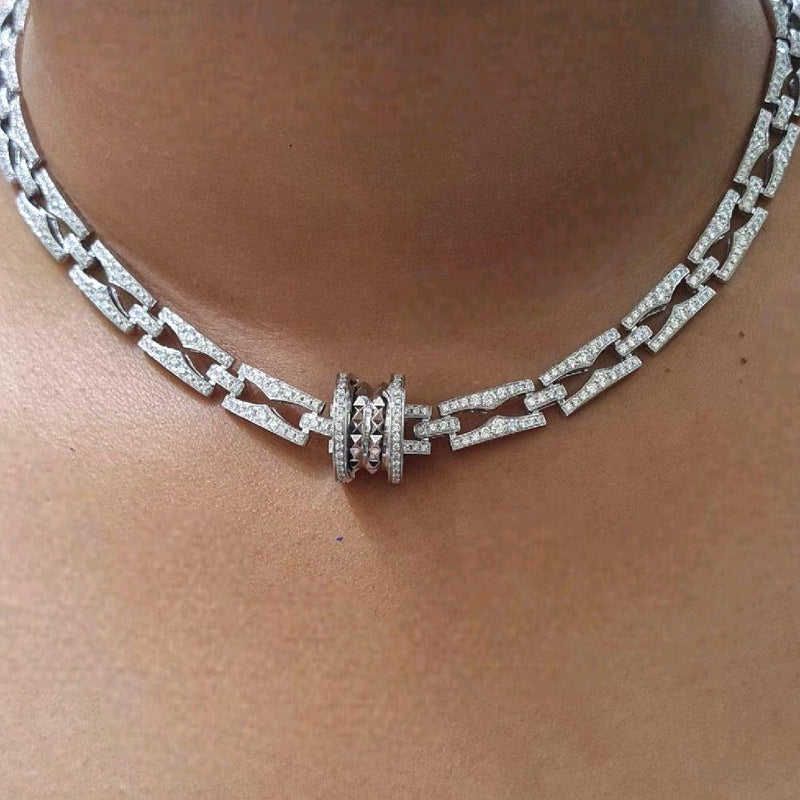 B.Zero Diamond Necklace 18K / Diamond Jewelry