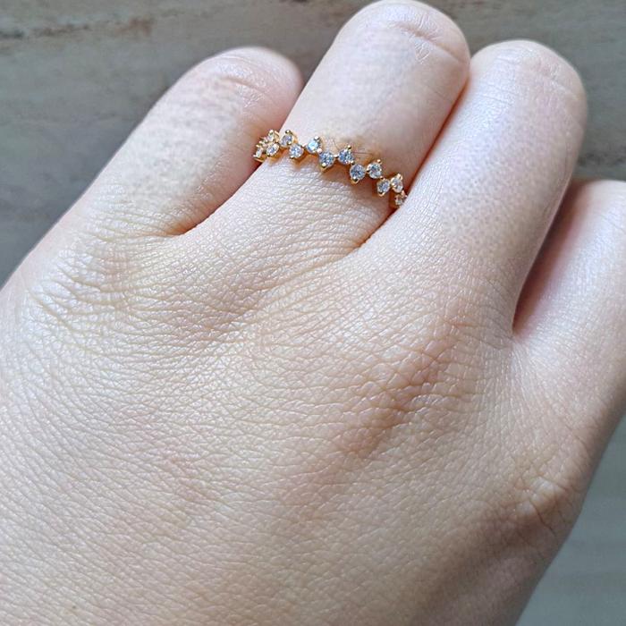Cincin Mas Listring 700K-Diamond Jewelry