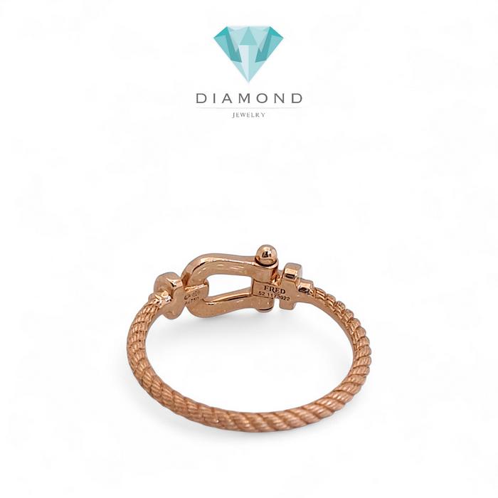 Horseshoe Diamond Ring frd 18k/ Diamond Jewelry
