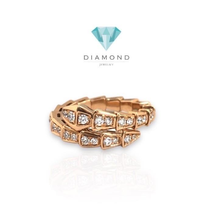 Cincin serpenti snake berlian 18k/diamond serpenti snake ring ulo 18k-Diamond Jewelry