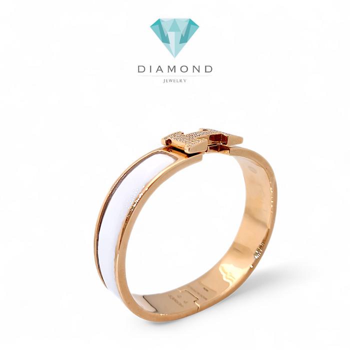Clic H Bangle / Diamond Jewelry