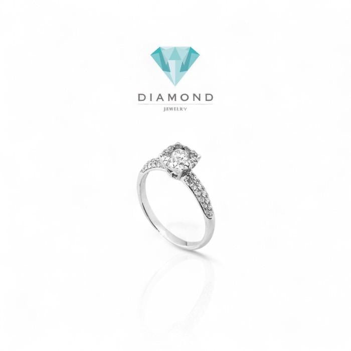 Solitaire Illusion Diamond Ring/Cincin Berlian Ilusi