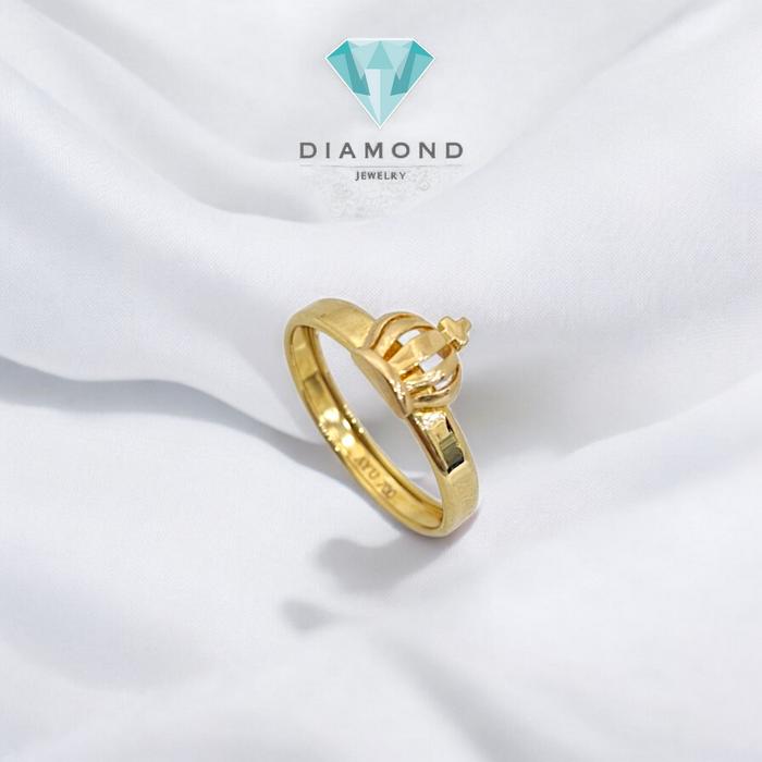 Cincin Mas Mahkota 18K-Diamond Jewelry