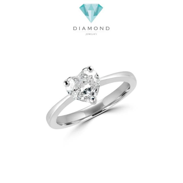 Cincin Berlian Baguette Duoline-Diamond Ring Duoline Baguette 18k White Gold -Cincin Berlian Eropa Kotak Emerald Emas Putih -Diamond Jewelry