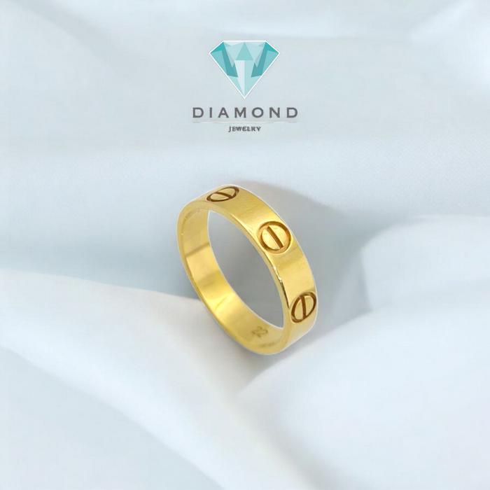 Cincin Laki Model Love Crt 18K-Diamond Jewelry