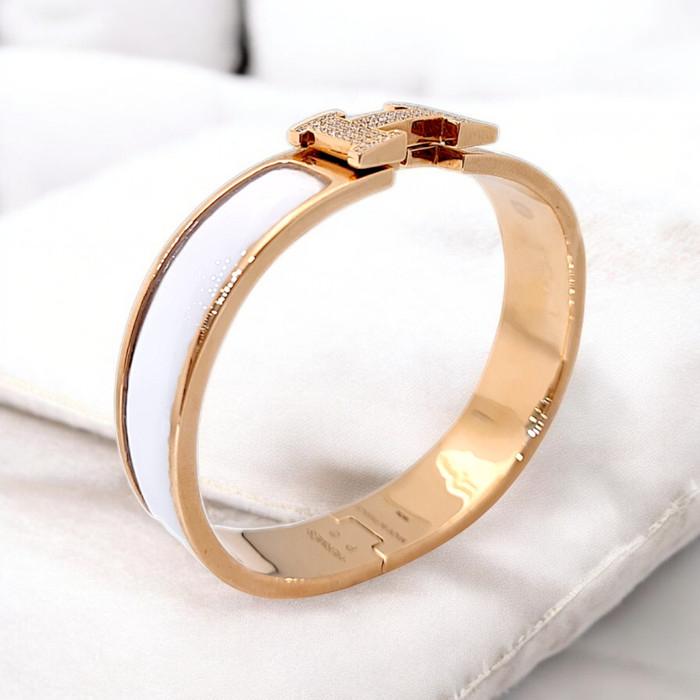 Clic H Bangle / Diamond Jewelry