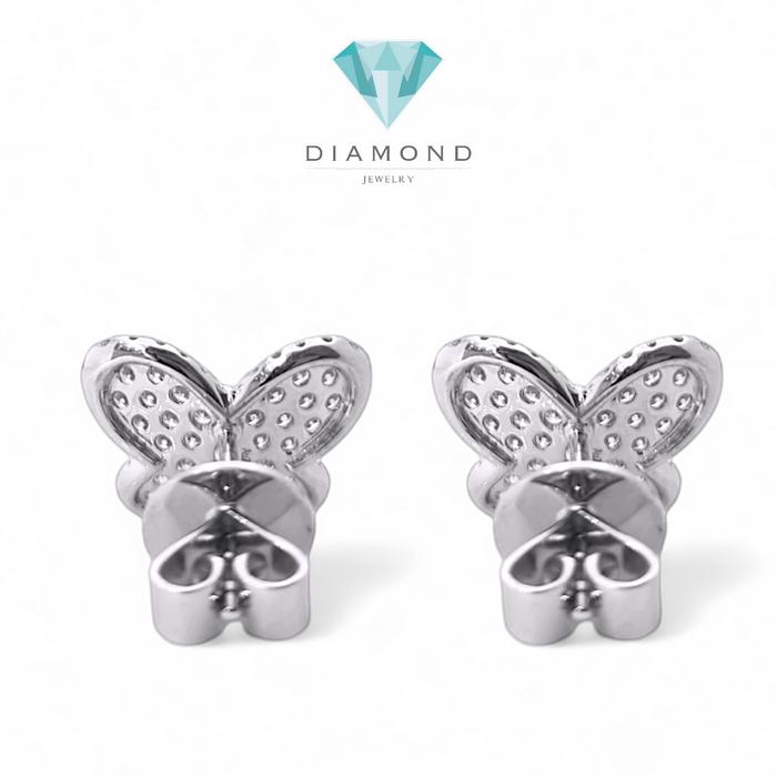 Butterfly Diamond Earrings / Diamond Jewelry
