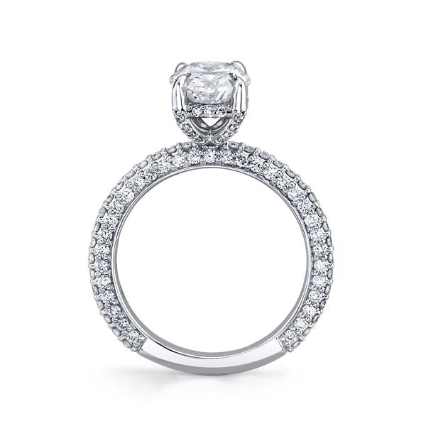 Diamond Ring Solitaire oval 0.8 GIA/ Diamond Jewelry