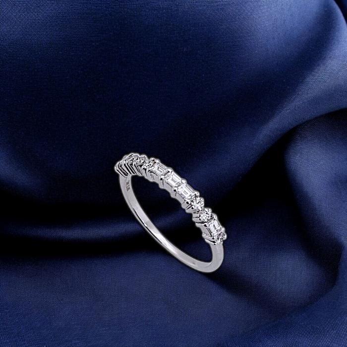 Diamond Baguette Ring 18K / Diamond Jewelry